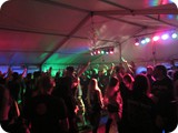Fit bis zum Schluss: Abschiedsschoppen im Partyzelt