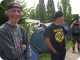 Morgendliche Wegelagerei