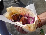 Ausbaufhige Falafeltasche
